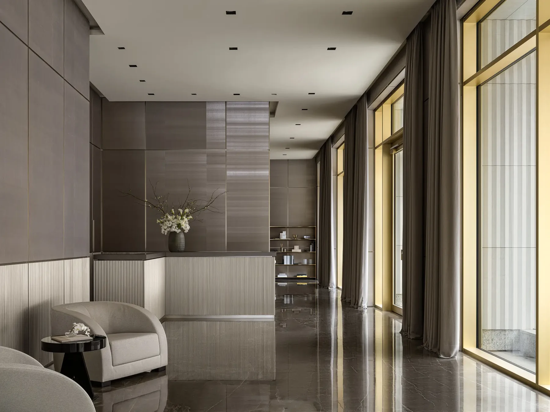 Армани Каса Armani/Casa Moscow Residences — Лобби Armani/Casa Moscow Residences